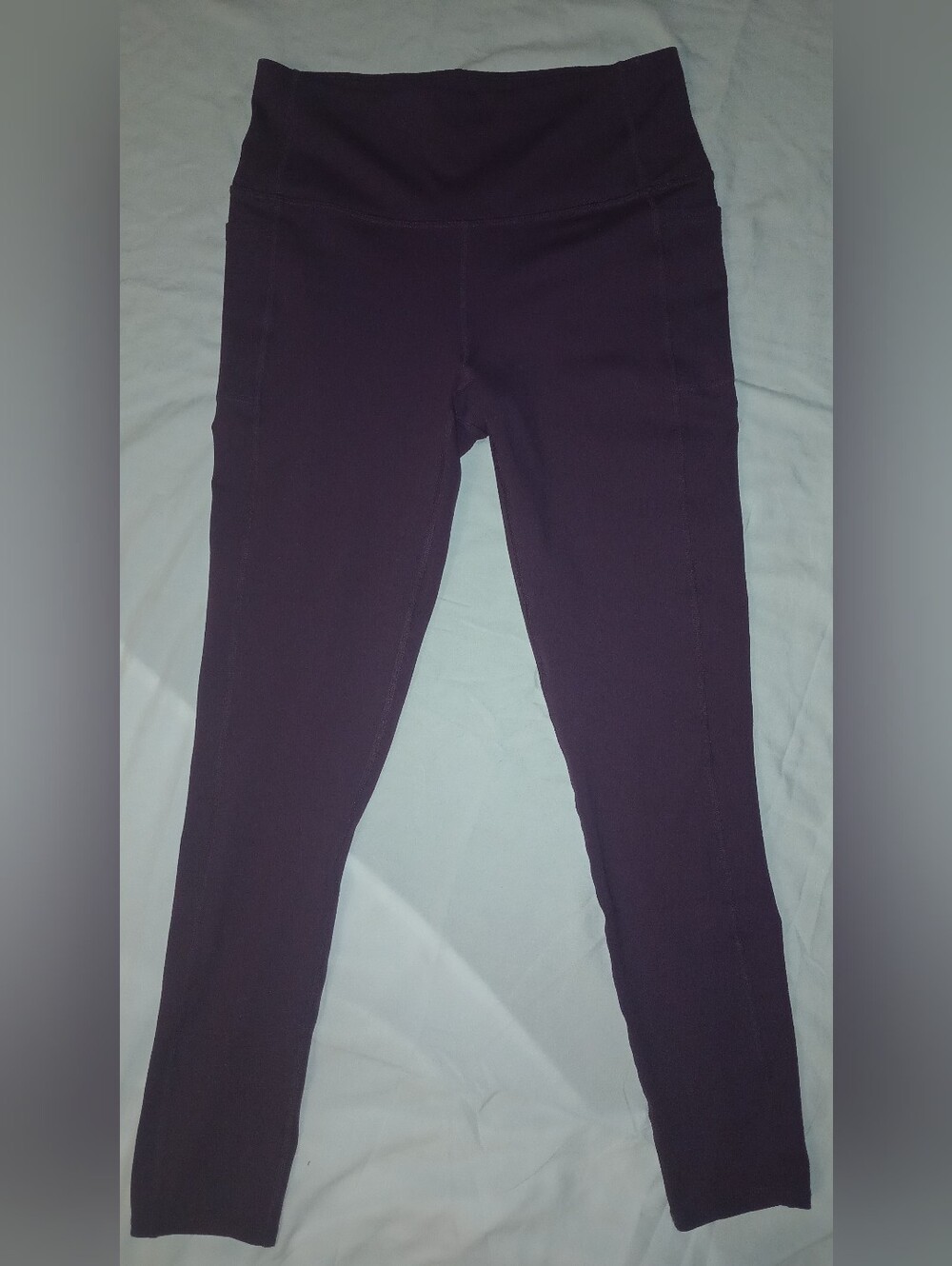 Skechers Go Walk Dark Purple High-Waist Active Leggings UPF 40